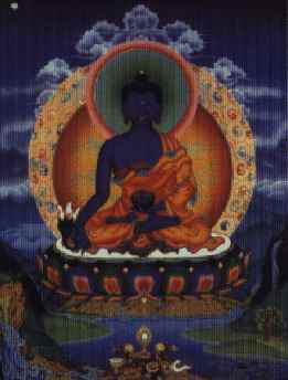 zur Reinheit und Gesundheit soll dich dieser Buddha fuehren