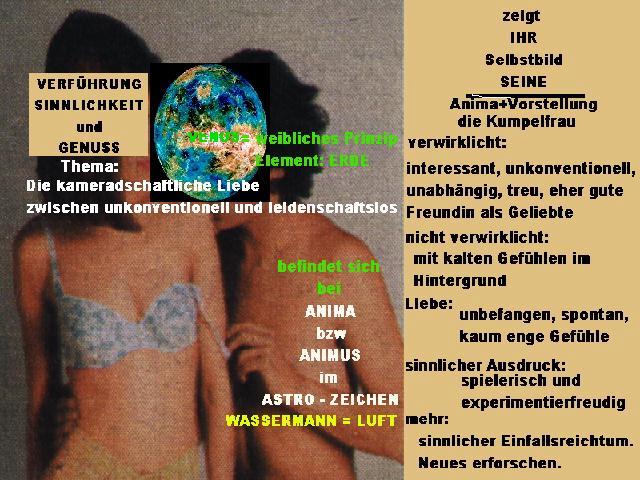 die Sinnlichkeit der Wassermannvenus