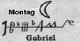 Sigel des Engels - click zu Gabriel