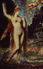 Geburt der Venus - Moreau - Ausschnitt